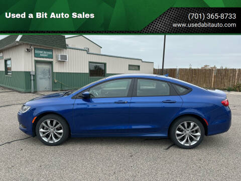 2016 Chrysler 200 for sale at Used a Bit Auto Sales in Fargo ND
