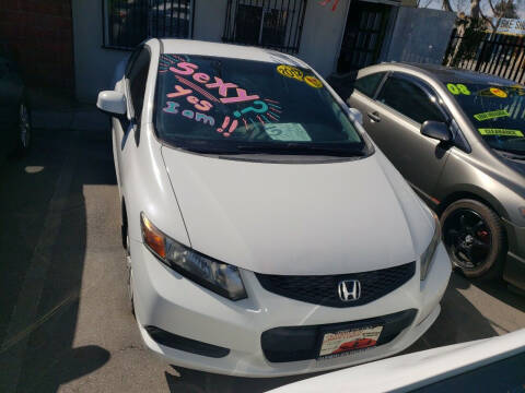 2012 Honda Civic for sale at PARS MOTOR INC in Pomona CA