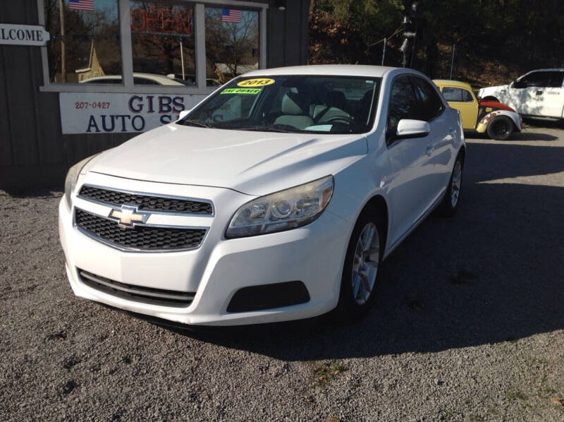 2013 Chevrolet Malibu for sale at GIB'S AUTO SALES in Tahlequah OK