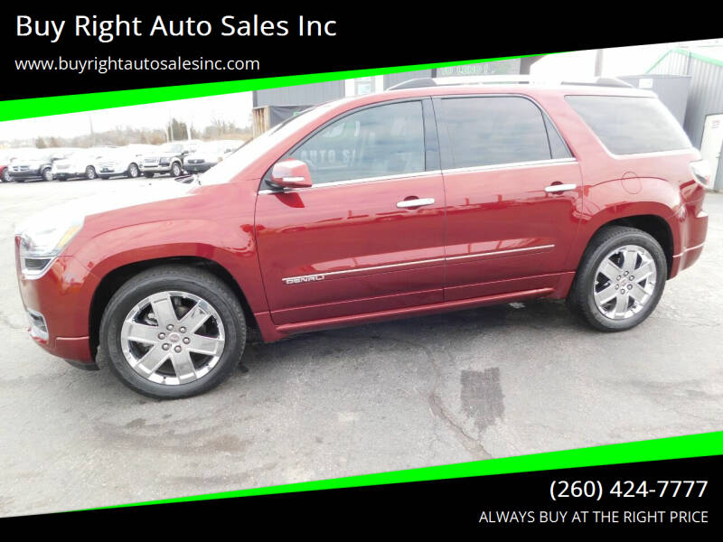 2015 GMC Acadia for sale at Buy Right Auto Sales Inc in Fort Wayne IN
