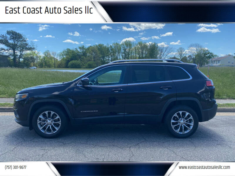 2021 Jeep Cherokee for sale at East Coast Auto Sales llc in Virginia Beach VA