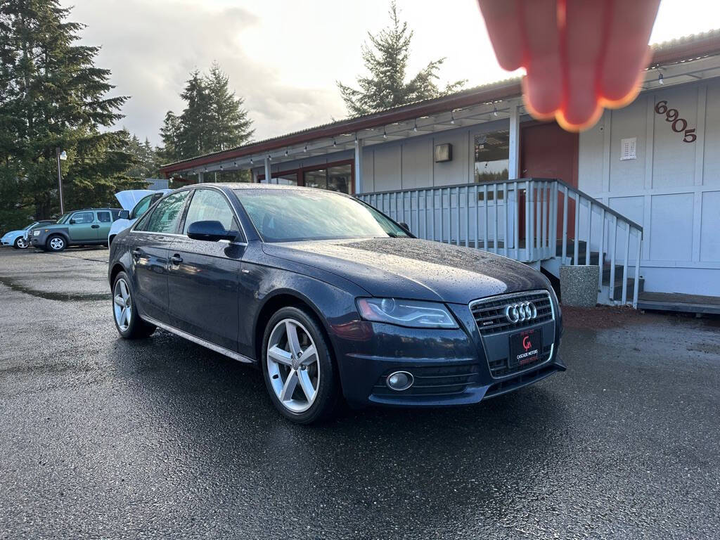 2012 Audi A4 for sale at Cascade Motors in Olympia, WA