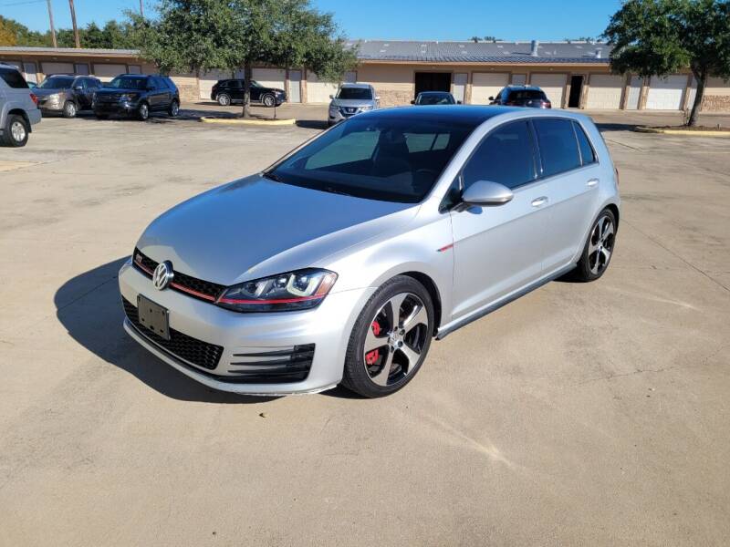 2017 Volkswagen Golf GTI for sale at NEWSED AUTO INC in Houston TX