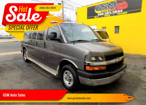 2011 Chevrolet Express Passenger for sale at GSM Auto Sales in Linden NJ