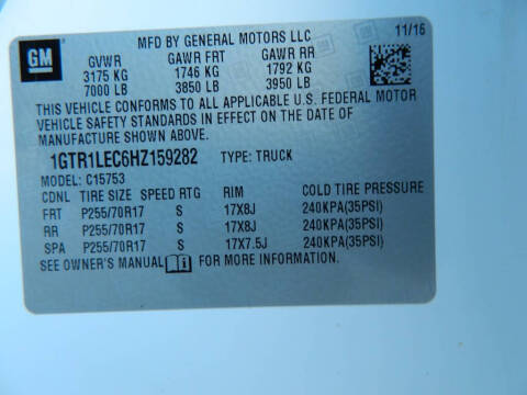 2017 GMC Sierra 1500