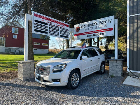 2016 GMC Acadia for sale at Caulfields Family Auto Sales in Bath PA