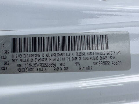 2019 Jeep Wrangler Unlimited