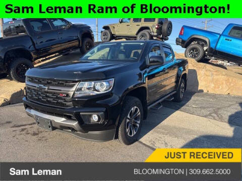 2021 Chevrolet Colorado for sale at Sam Leman CDJR Bloomington in Bloomington IL