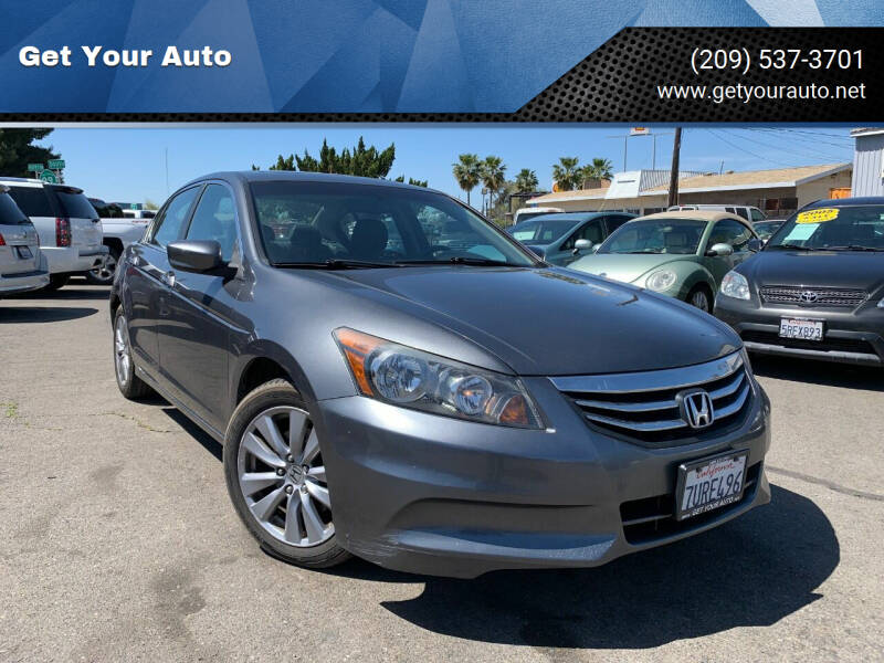 2012 Honda Accord for sale at Get Your Auto in Ceres CA
