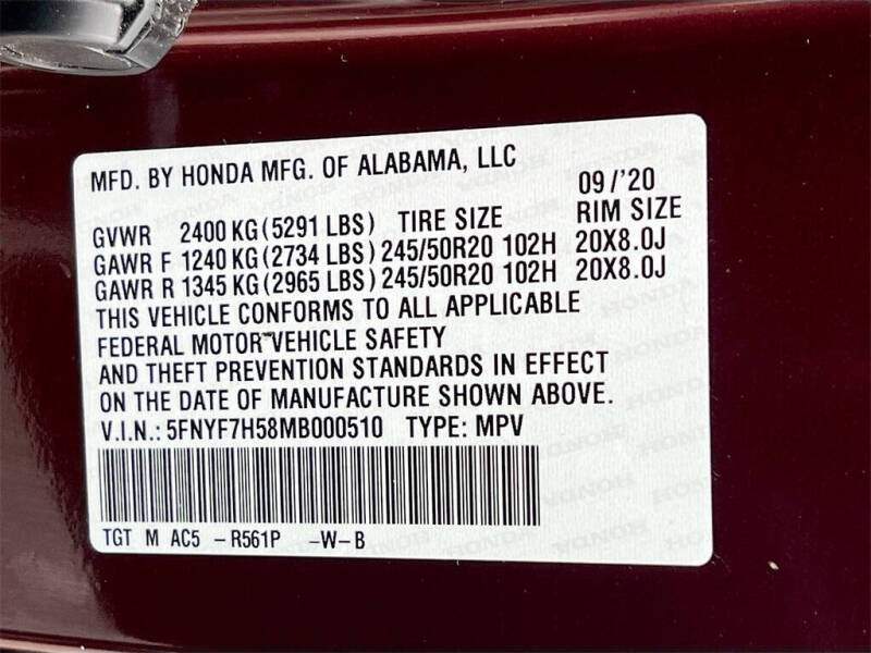 2021 Honda Passport EX-L