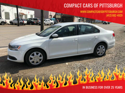 2014 Volkswagen Jetta for sale at Compact Cars of Pittsburgh in Pittsburgh PA