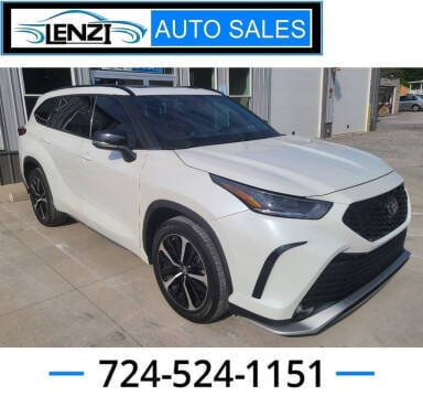 2021 Toyota Highlander for sale at LENZI AUTO SALES LLC in Sarver PA