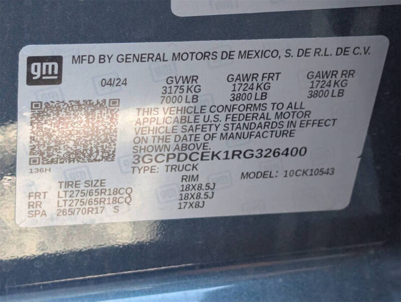 2024 Chevrolet Silverado 1500