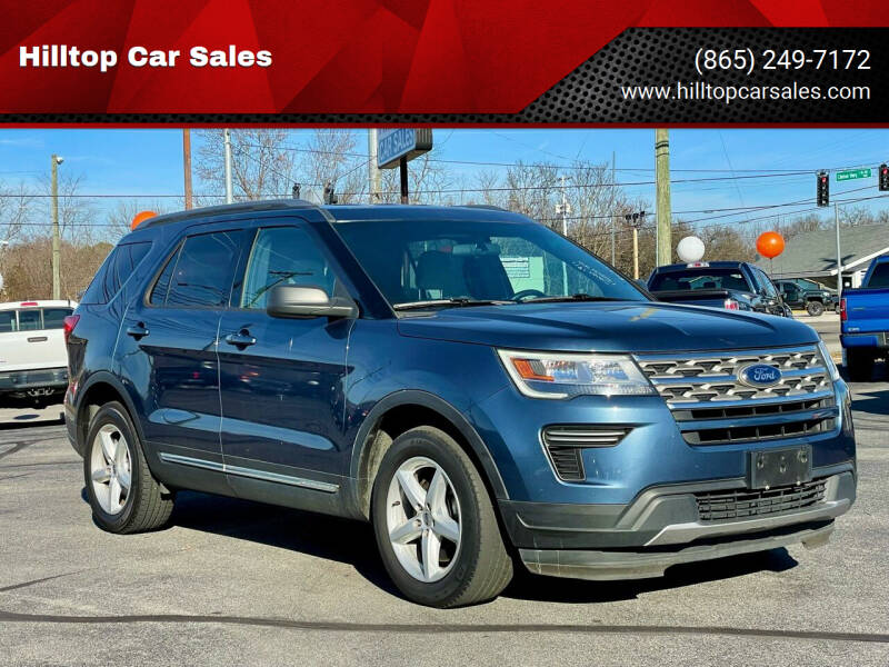 2018 Ford Explorer for sale at Hilltop Car Sales in Knoxville TN