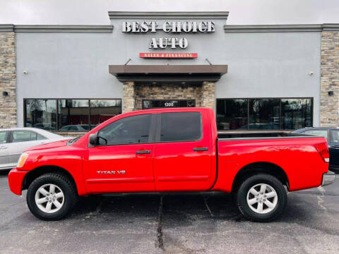 2010 Nissan Titan for sale at Best Choice Auto in Evansville IN