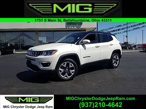 2021 Jeep Compass for sale at MIG Chrysler Dodge Jeep Ram in Bellefontaine OH
