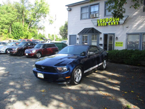2012 Ford Mustang for sale at Loudoun Used Cars in Leesburg VA