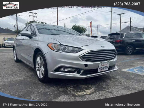 2018 Ford Fusion Hybrid for sale at Tristar Motors in Bell CA