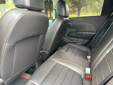 2018 Chevrolet Sonic Premier Manual