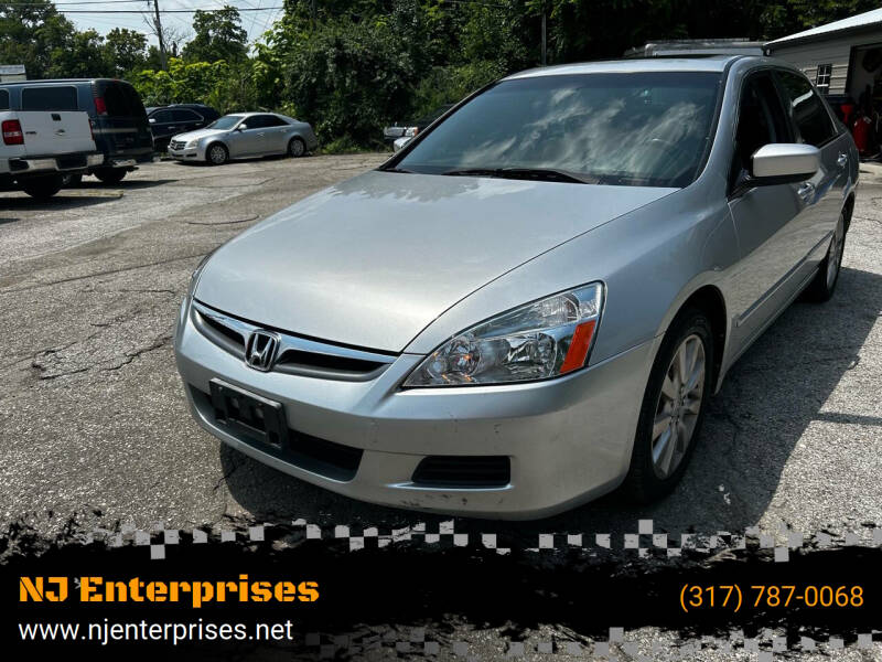 2006 Honda Accord for sale at NJ Enterprizes LLC in Indianapolis IN