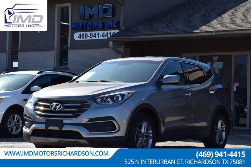 2018 Hyundai Santa Fe Sport for sale at IMD Motors in Richardson TX