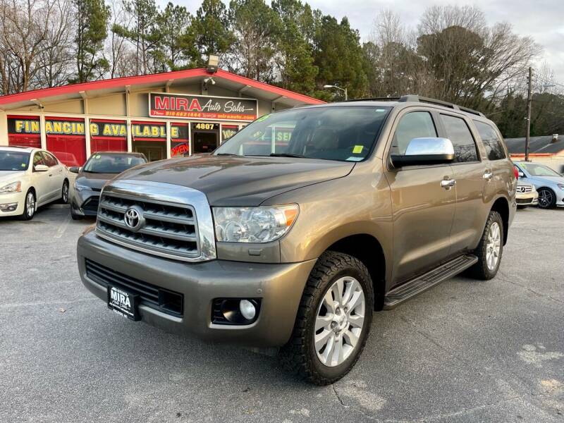 2015 Toyota Sequoia for sale at Mira Auto Sales in Raleigh NC