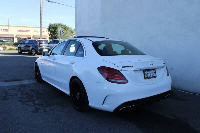 2018 Mercedes-Benz C-Class AMG C 63
