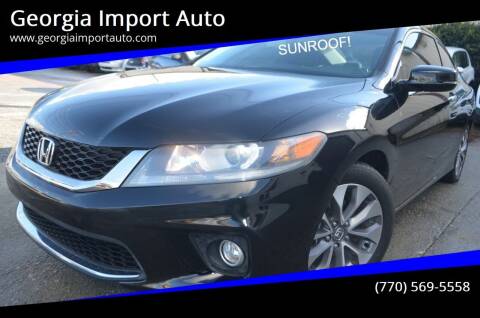 2013 Honda Accord for sale at Georgia Import Auto in Alpharetta GA