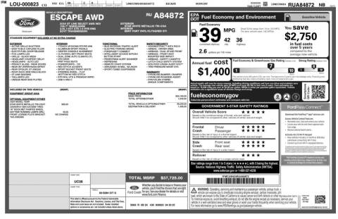 2024 Ford Escape Hybrid ST-Line Select