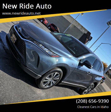 2021 Toyota Venza for sale at New Ride Auto in Rexburg ID