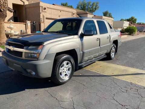 2002 Chevrolet Avalanche for sale at EV Auto Sales LLC in Sun City AZ