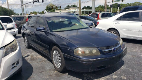 2001 Chevrolet Impala for sale at TROPICAL MOTOR SALES in Cocoa FL