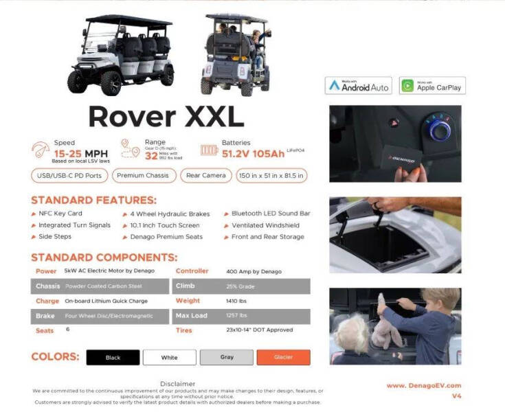2026 Denago Rover XXL