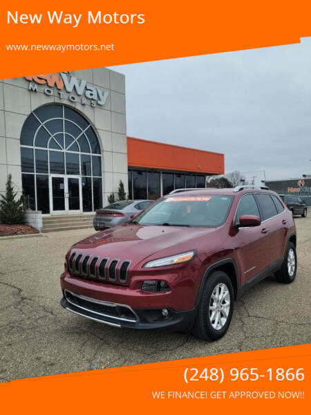 2015 Jeep Cherokee for sale at New Way Motors in Ferndale MI