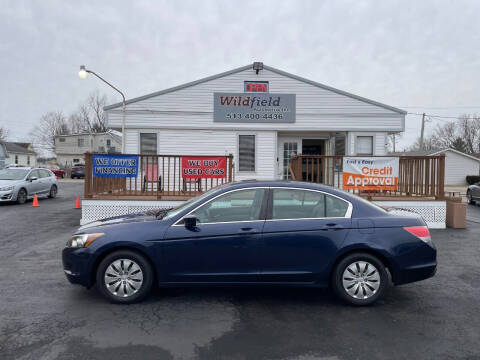 2009 Honda Accord for sale at Wildfield Automotive Inc in Blanchester OH