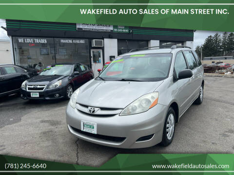 2010 Toyota Sienna for sale at Wakefield Auto Sales of Main Street Inc. in Wakefield MA