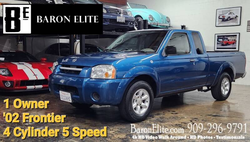 2002 Nissan Frontier for sale at Baron Elite in Upland CA