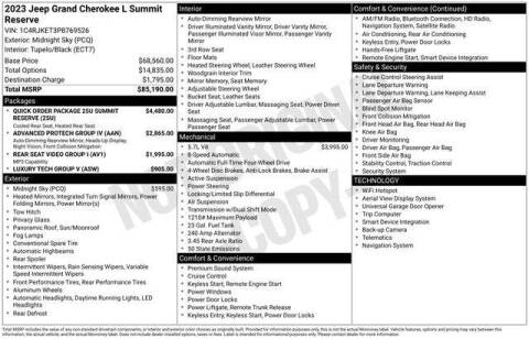 2023 Jeep Grand Cherokee L Summit