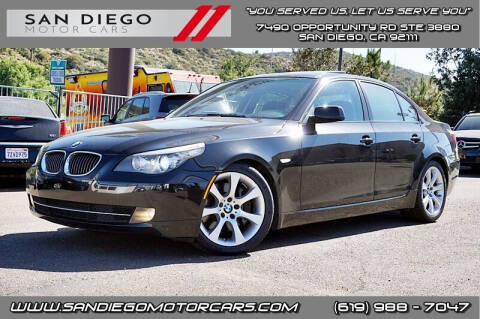 2009 BMW 5 Series for sale at San Diego Motor Cars LLC in Spring Valley CA