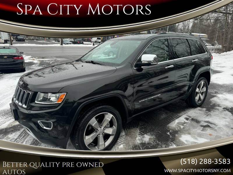 2014 Jeep Grand Cherokee for sale at Spa City Motors in Ballston Spa NY