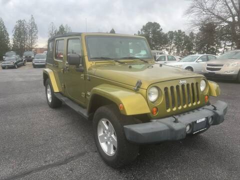 2007 Jeep Wrangler Unlimited for sale at Hillside Motors Inc. in Hickory NC