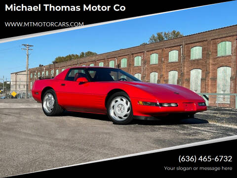 1991 Chevrolet Corvette for sale at Michael Thomas Motor Co in Saint Charles MO
