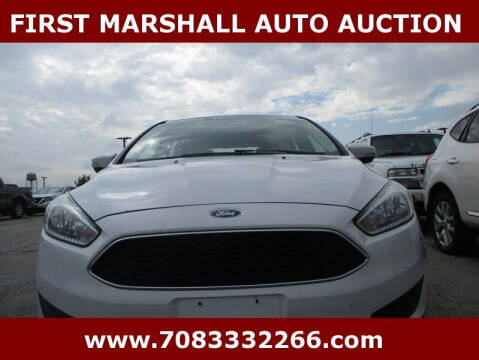 2017 Ford Focus for sale at First Marshall Auto Auction in Harvey IL