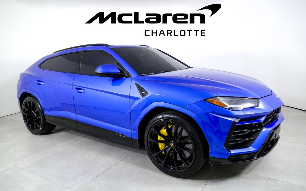 Blue 2021 Lamborghini Urus Base AWD 4dr SUV 2