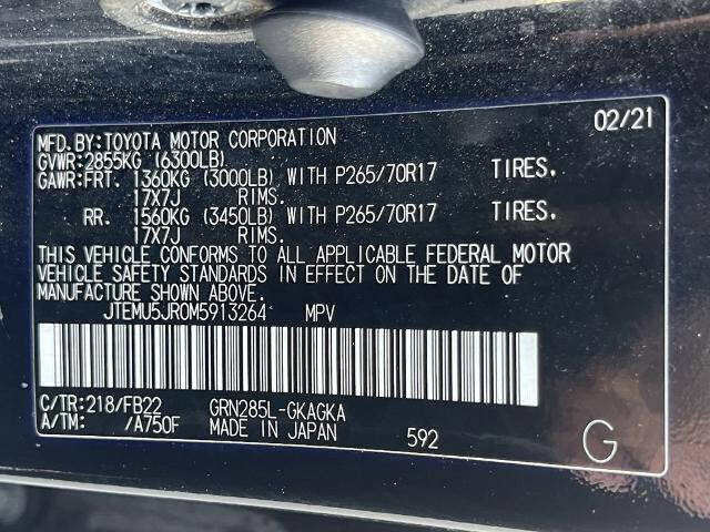 2021 Toyota 4Runner SR5