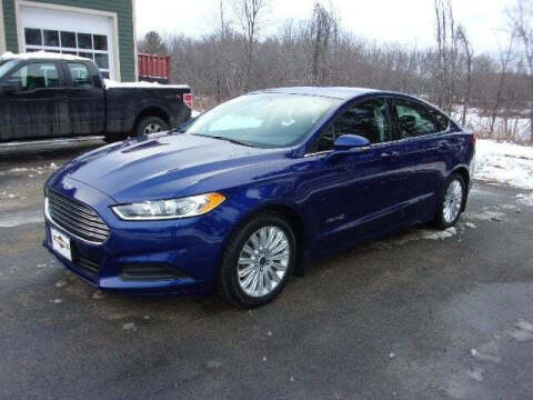 2016 Ford Fusion Hybrid for sale at SCHURMAN MOTOR COMPANY in Lancaster NH