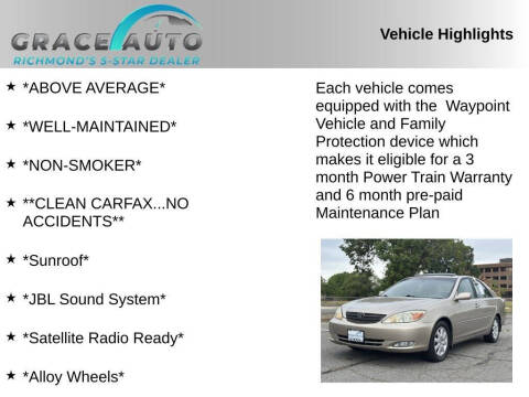 2003 Toyota Camry LE