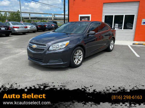2013 Chevrolet Malibu for sale at KC AUTO SELECT in Kansas City MO