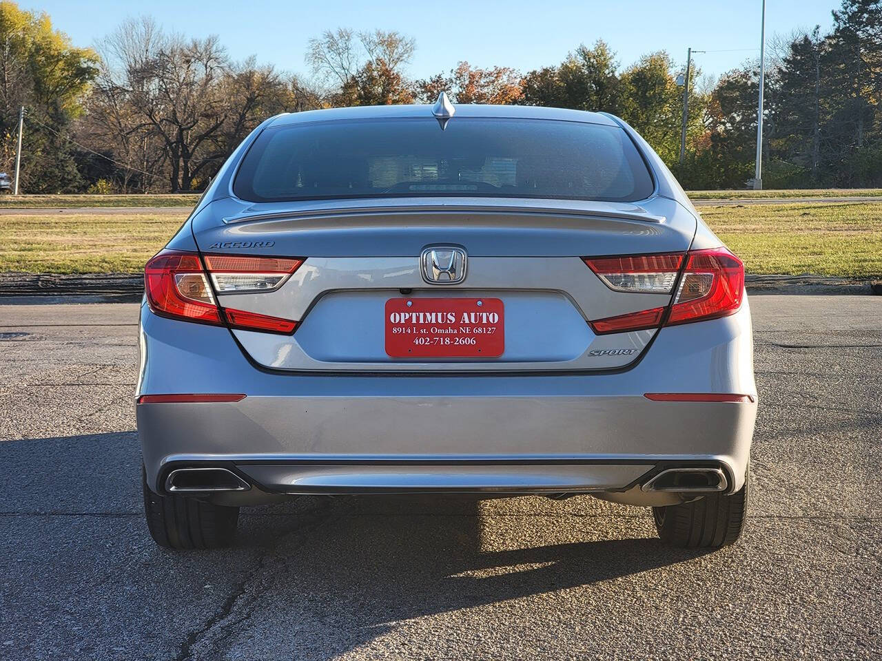 2019 Honda Accord for sale at Optimus Auto in Omaha, NE