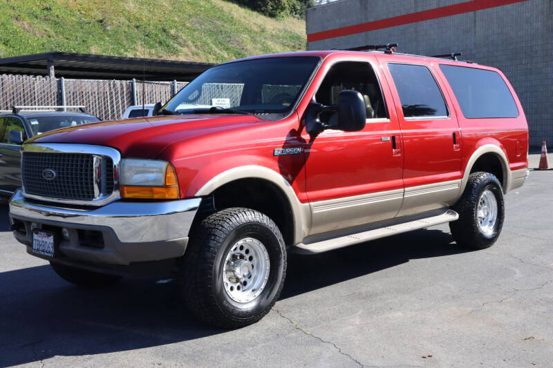 Used 2001 Ford Excursion Limited with VIN 1FMNU42S01EA48887 for sale in San Diego, CA